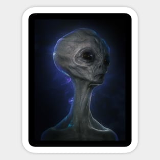 Zeta Alien Sticker